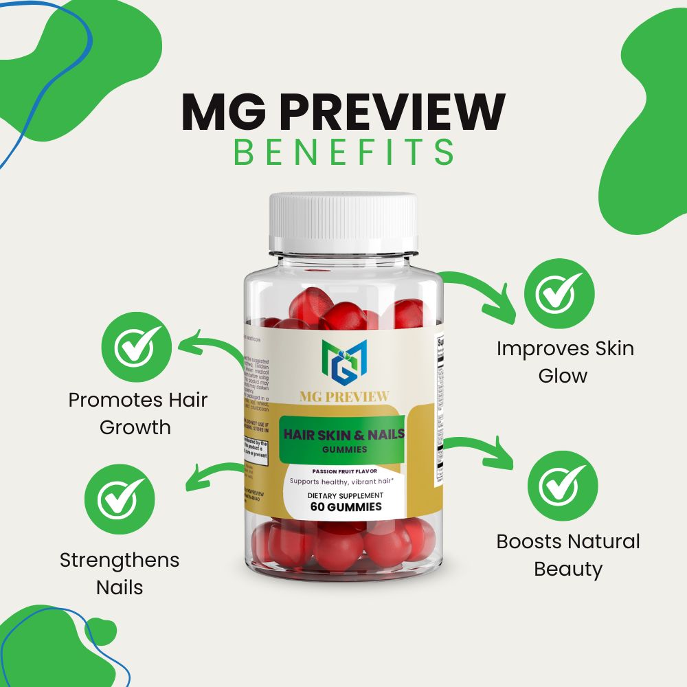 Hair Skin & nails Gummies